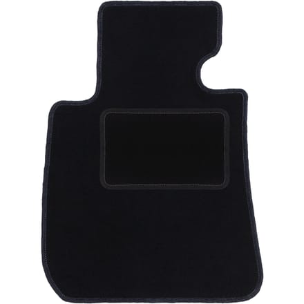 Bestuurdersmat zwart voor: BMW 1 E87 hatchback (2004-2011)