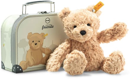 Steiff Jimmy met koffer 25 cm. EAN 113918