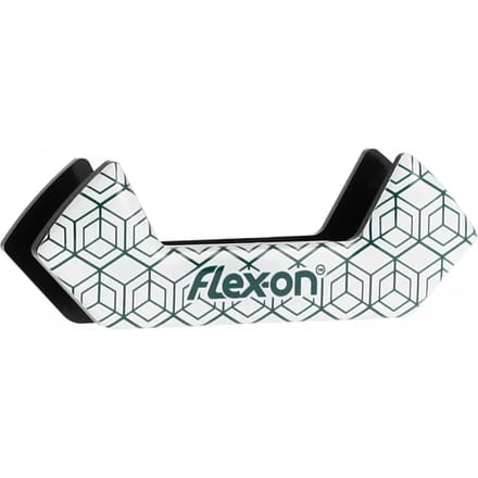 Witte Groene Teugel Stickers Flex-On Safe-On Cubic