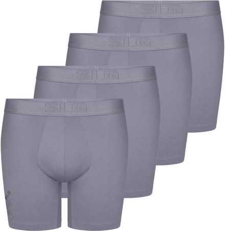 sloggi Heren lang short / pant 4 pack SLG Base Soft