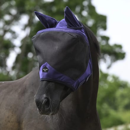 Anti-vliegenmasker voor paarden Bucas Buzz-Off Pro