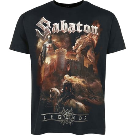 Sabaton T-shirt - Castle - S tot 4XL - voor Mannen - zwart