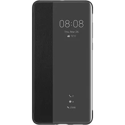 Huawei Smart View Flip Cover voor de Huawei P40 - zwart
