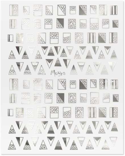 Moyra Matrica sticker No.03 ZILVER
