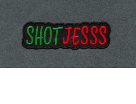 embleem rood groen shotjess