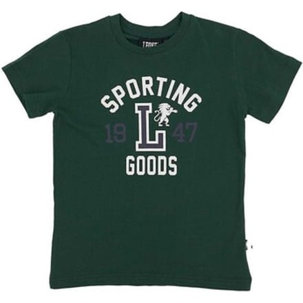 T-shirt Korte Mouw Leone 1947 Boy Short Sleeves College