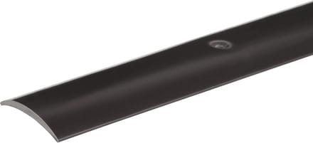 Hard PVC Overgangsprofiel Zwart 900x30 mm voor Vloeren