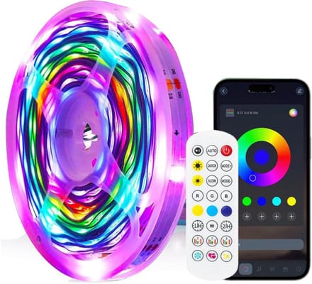 Auto Interieur Verlichting - Led Strip Auto – 6M – Met App - RGB