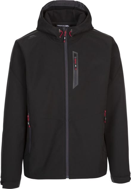 Trespass-jas Marlon B - Softshell-jas voor heren Tp75 Zwart
