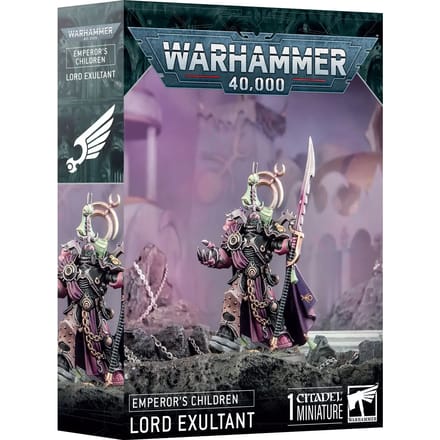 Beeldje Games Workshop Warhammer 40k - SMC Emperor's Children Seigneur Exultant
