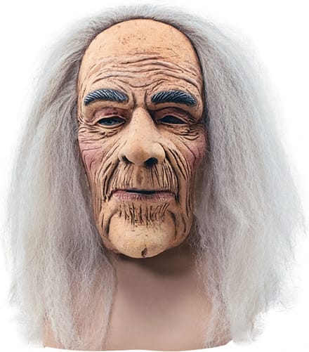 Bristol Carnaval oude man verkleedmasker - latex - voor volwassenen - bejaarde/abraham