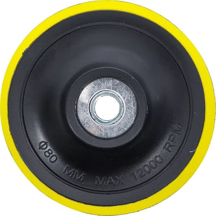BGS Steunschijf met klittenband - Ø 80 mm - voor BGS 9259
