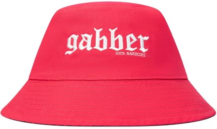 Gabber Bucket Hat Essential Roze (Dubbelzijdig) - Maat: S/M