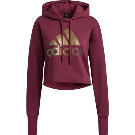 Dames hoodie adidas Holiday Graphic