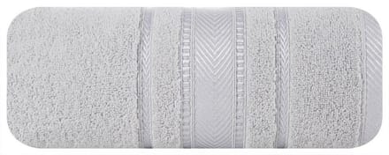 Luxe Zilveren Badhanddoek 70x140cm 500g/m² - 100% Katoen