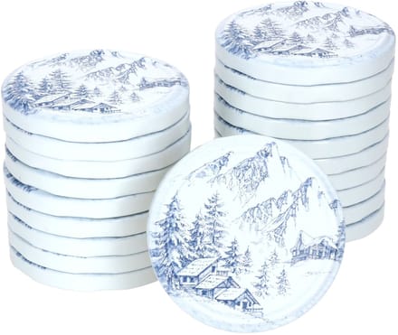 Set van 20 TO 82 Alpen deksels geschikt voor 230ml / 350ml / 435ml potten