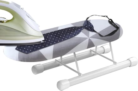 Mini strijkplank - Draagbaar strijkplatform - Snel kleding strijken - Inklapbaar en compact - 28x25x4 cm - Mode vierkant