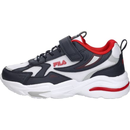 FILA Unisex Madrun Velcro Running Low Navy-white Size: 34 | Outlet | kids | Wit