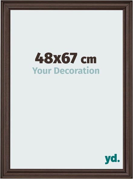 Your Decoration - Fotolijst 48x67 cm - MDF - Eiken Donker - Lazio