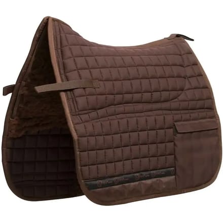 Schuimrubberen zadeldek voor paarden zonder boom Edix Saddles Uni