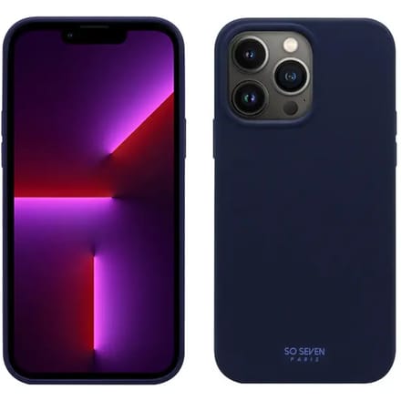 SoSeven, Hoesje Geschikt voor Apple iPhone 13 Pro Max SMOOTHIE GERECYCLED, Blauw