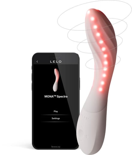 LELO MONA Spectra - G-spot vibrator - Met Roodlichttechnologie - App-gestuurd - USB Oplaadbaar