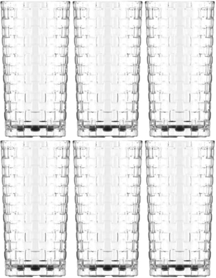 Glozini Longdrinkglazen - Set van 6 - 330ml - Sofia Tumbler