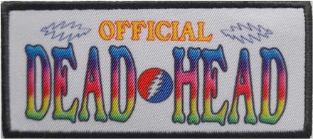 Grateful Dead - Official Dead Head Patch - Multicolours