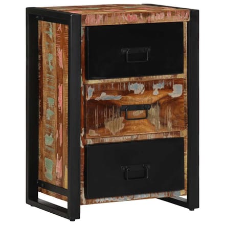 vidaXL - Ladekast - Multicolor - 50x35x70 - cm - Massief - Hout - Hergebruikt
