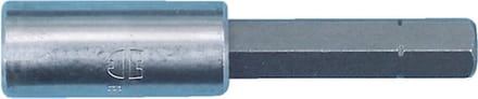 Wurth - Bithouder C 6,3 (1/4) huls en veerring - Bitopname 100 mm x 1 st -