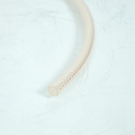 Durite d'essence tressée renforcée transparente Emgo Ø5x10mm x 1m pour moto