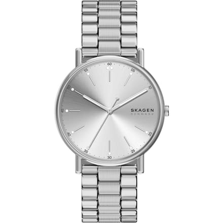 Skagen Sigtur Mannen Horloge 40 mm Zilverkleurig