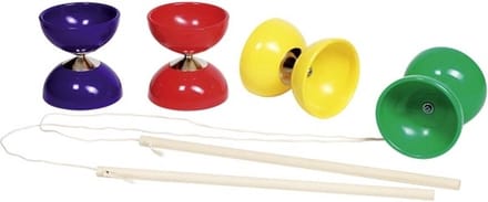 Goki Diabolo with 2 wooden sticks and string