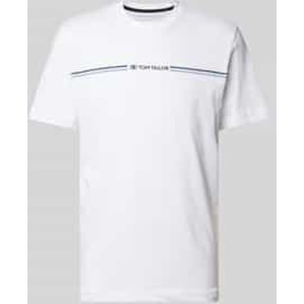 Tom Tailor - T-shirt met print - Maat S - White