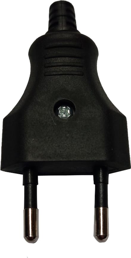 Bachmann® - Platte Stekker - Zwart