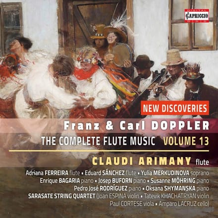 Claudi Arimany, Eduard Sanchez, Adriana Ferreira - Complete Flute Music Volume 13: New Discoveries (CD)