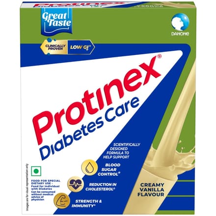 Protinex Diabeteszorg Romige Vanillesmaak Voedingssupplement Hoog Eiwit 200g Pak