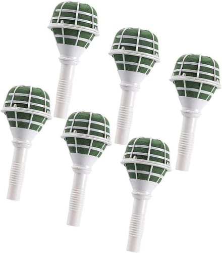 Bloemboeket Houders - Bloemschik Basis - Bruiloft Decoratie - Water Absorberend Schuim - 6 Stuks - Groen