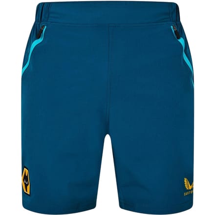 Castore Heren Wolves Voetbalkorte Broek (Bay Green)