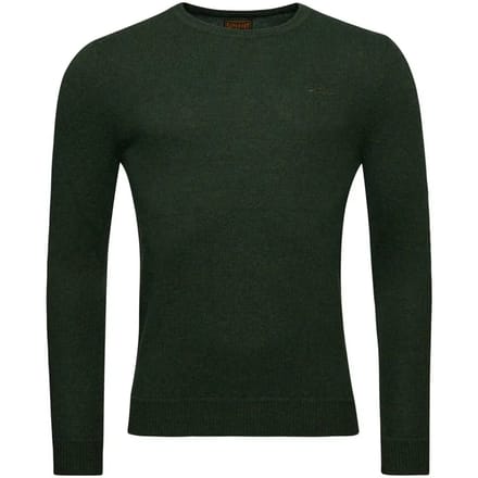 Superdry - Essential slim-fit trui met ronde hals - Heren - Sweaters