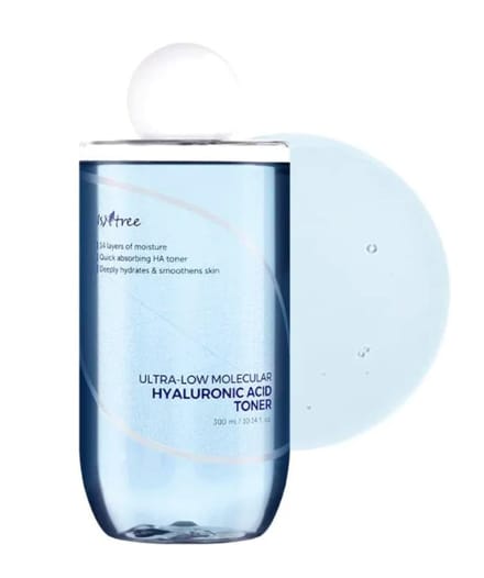 [ISNTREE] Toner à l'acide hyaluronique à très faible poids moléculaire 300 ml white