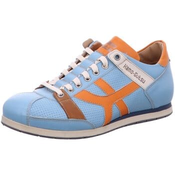 Kamo-Gutsu Tifo-044 - Herenschoenen Sneaker - Cielo-Arancio