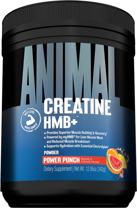 Animal Creatine HMB+ - 30 servings - Power Punch