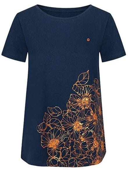 Dames T-shirt Loap Abana Blauw - XS