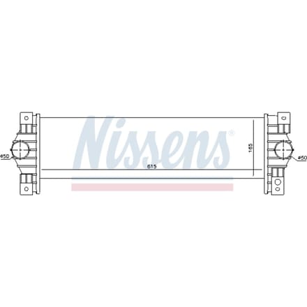 Intercooler NISSENS 96651