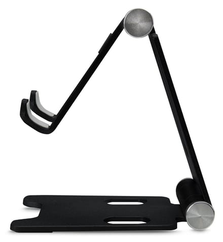 Mobilize Telefoon Standaard | Mobilize Foldable Zwart Verstelbaar