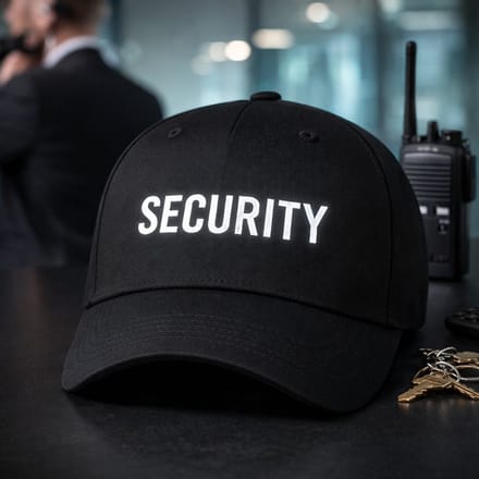 Reflecterende Security Cap – 5 Panel – 100% Katoen