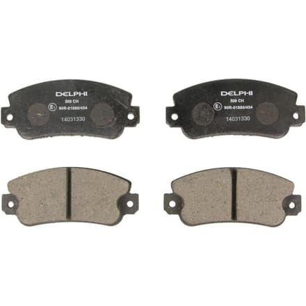 Remblokset DELPHI LP509, voor