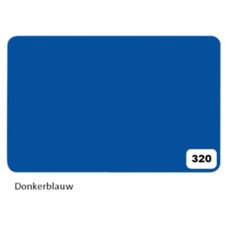 Etalagekarton Folia 1-zijdig 48x68cm 380gr nr320 donkerblauw