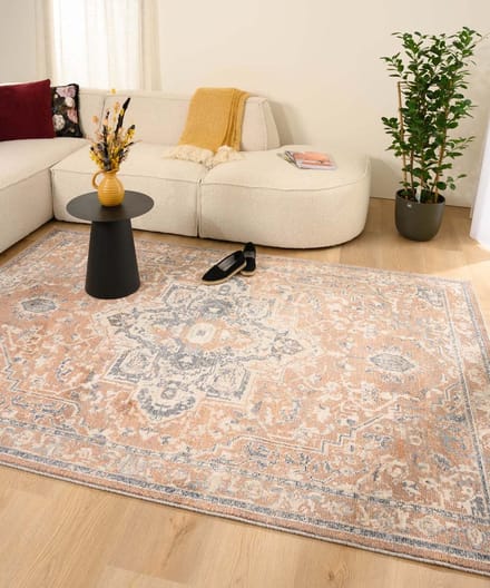 Vintage vloerkleed - Classic Bernard terracotta 80x150